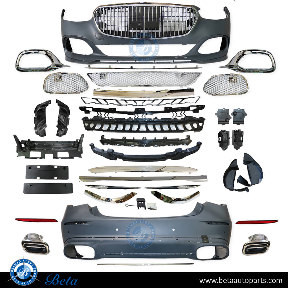 Body Kit Upgrade to Maybach look for Mercedes S-Class W223 2021-Up models Body Kit Upgrade to Maybach look for Mercedes S-Class W223 2021-Up models